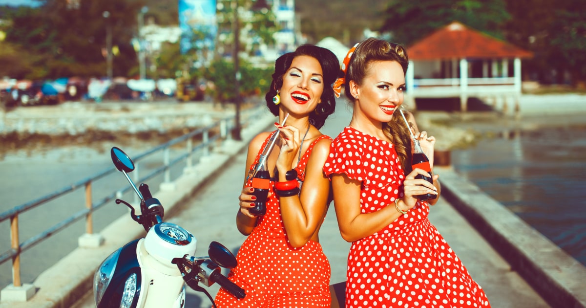 des pin-ups coca-cola